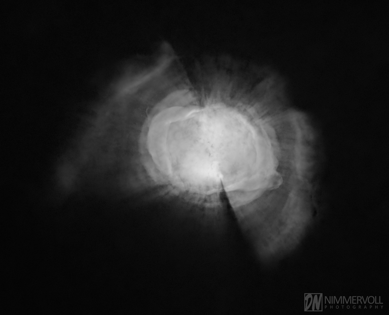 Messier 27 - O-III Linie entsternt
