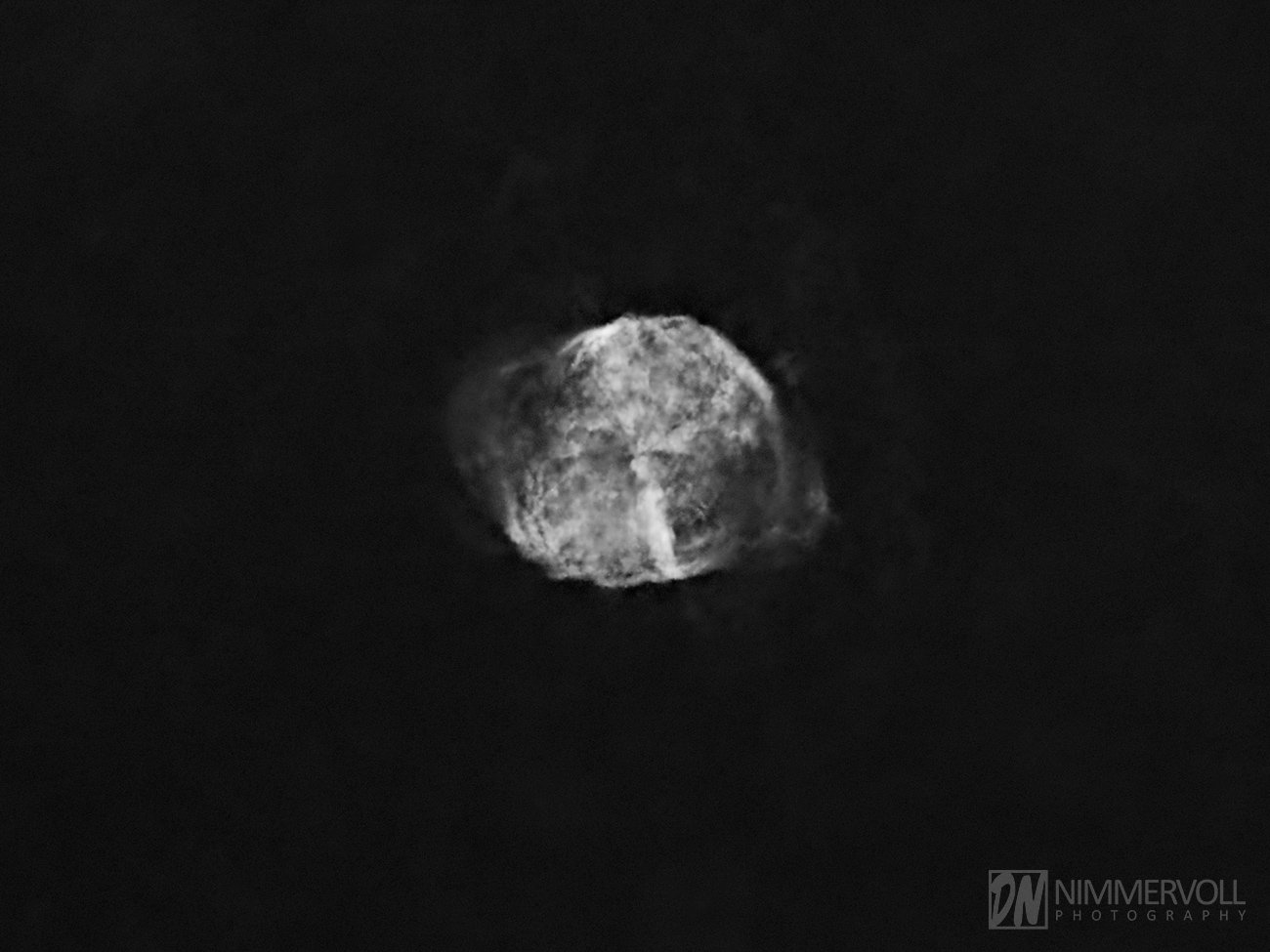Messier 27 - S-II Linie entsternt