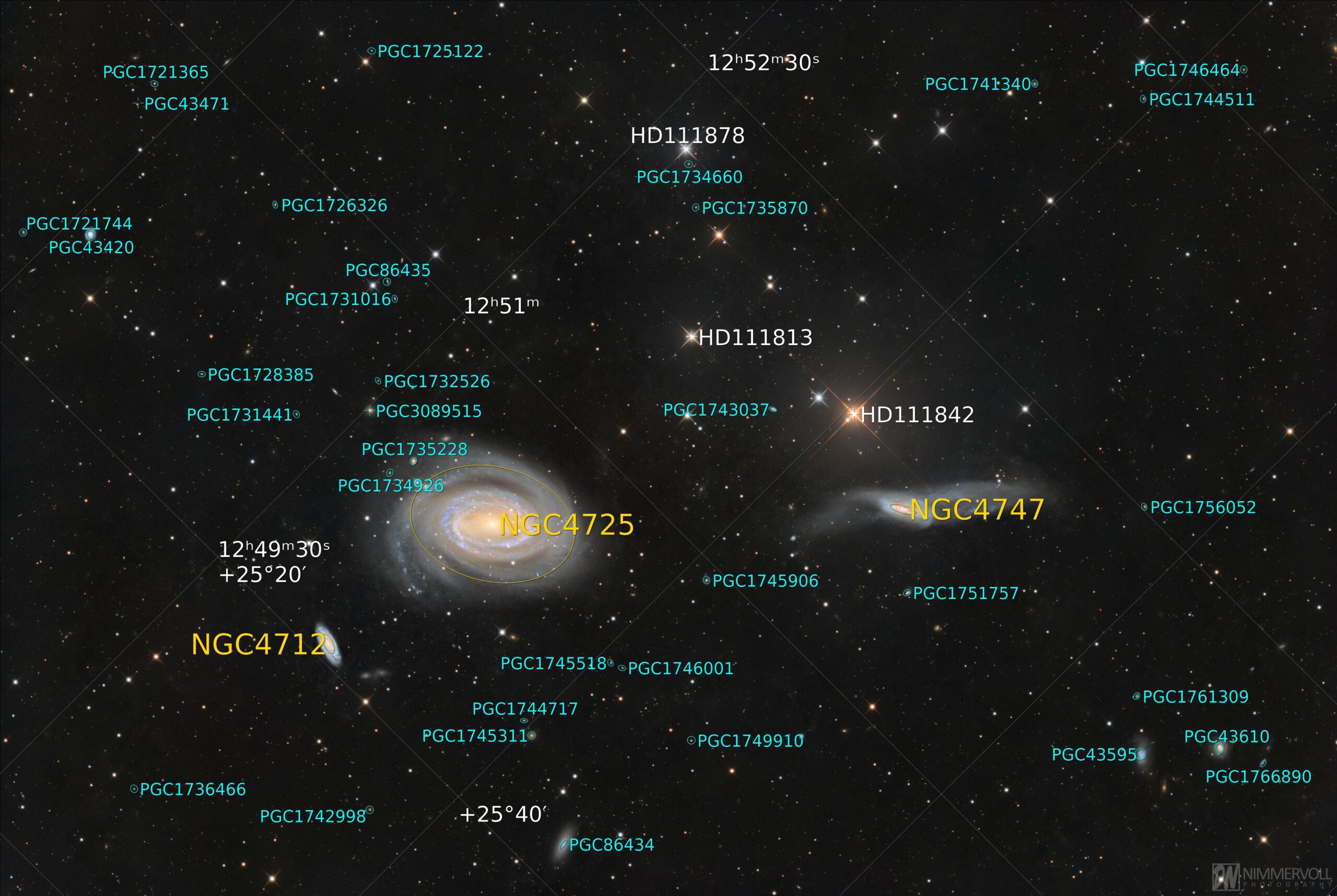NGC 4725 beschriftet