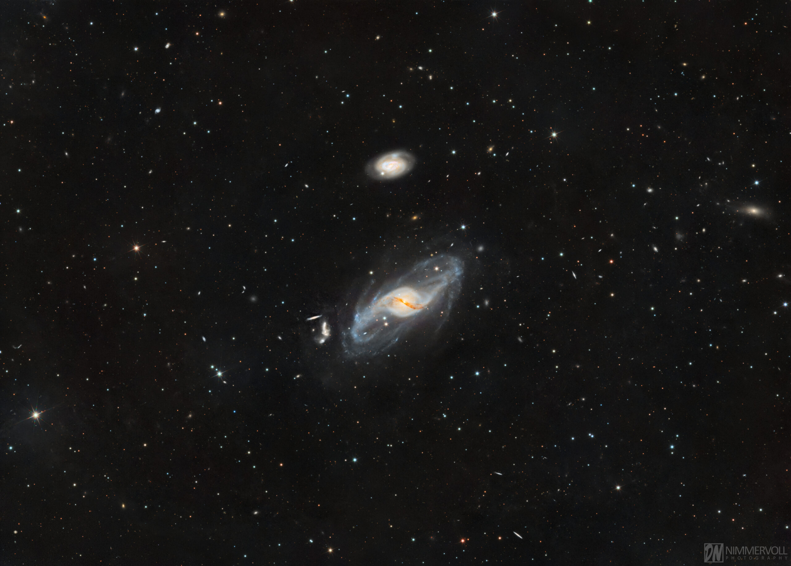 NGC 3718 und NGC 3729
