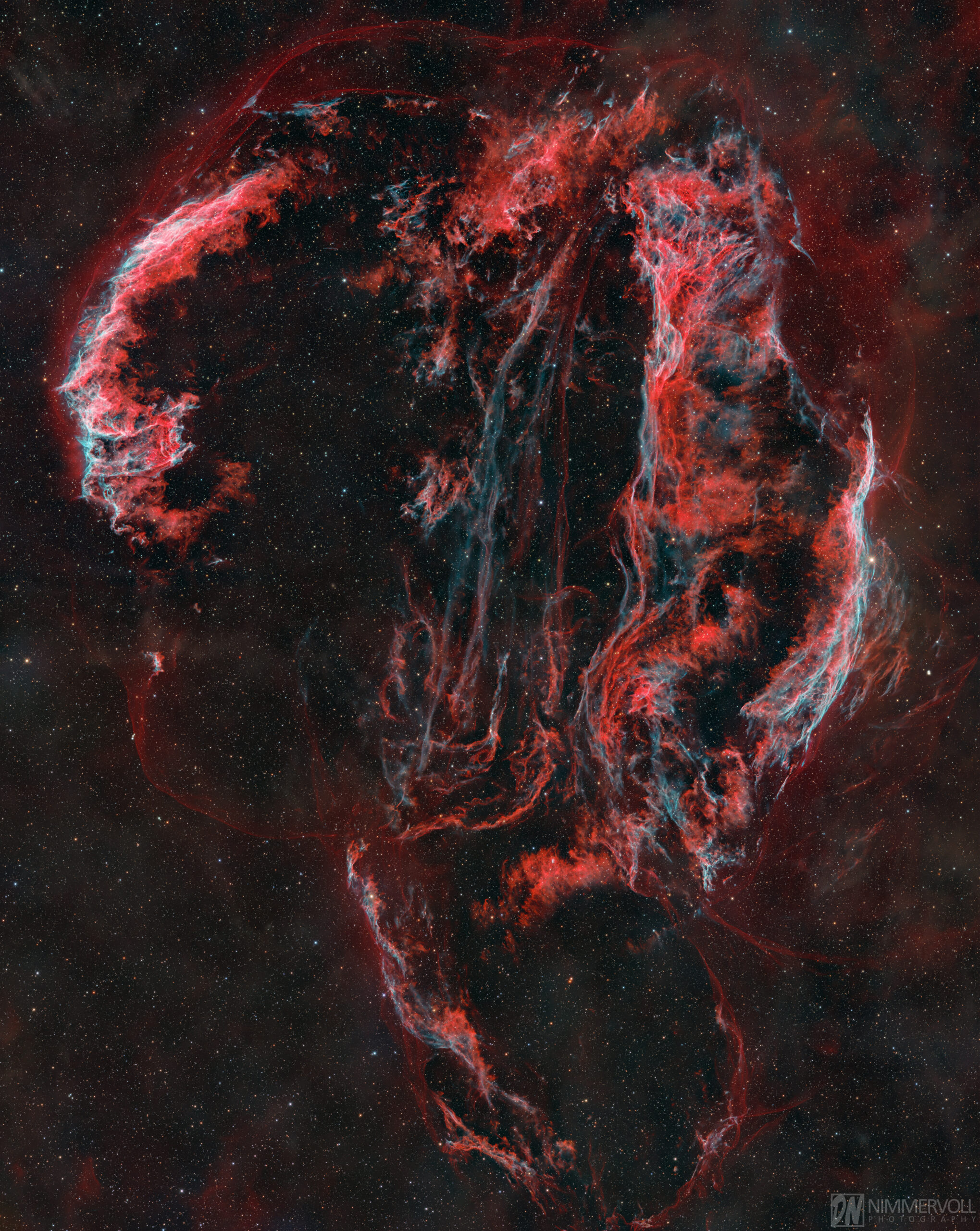 Cirrusnebel NGC 6960 und NGC 6992