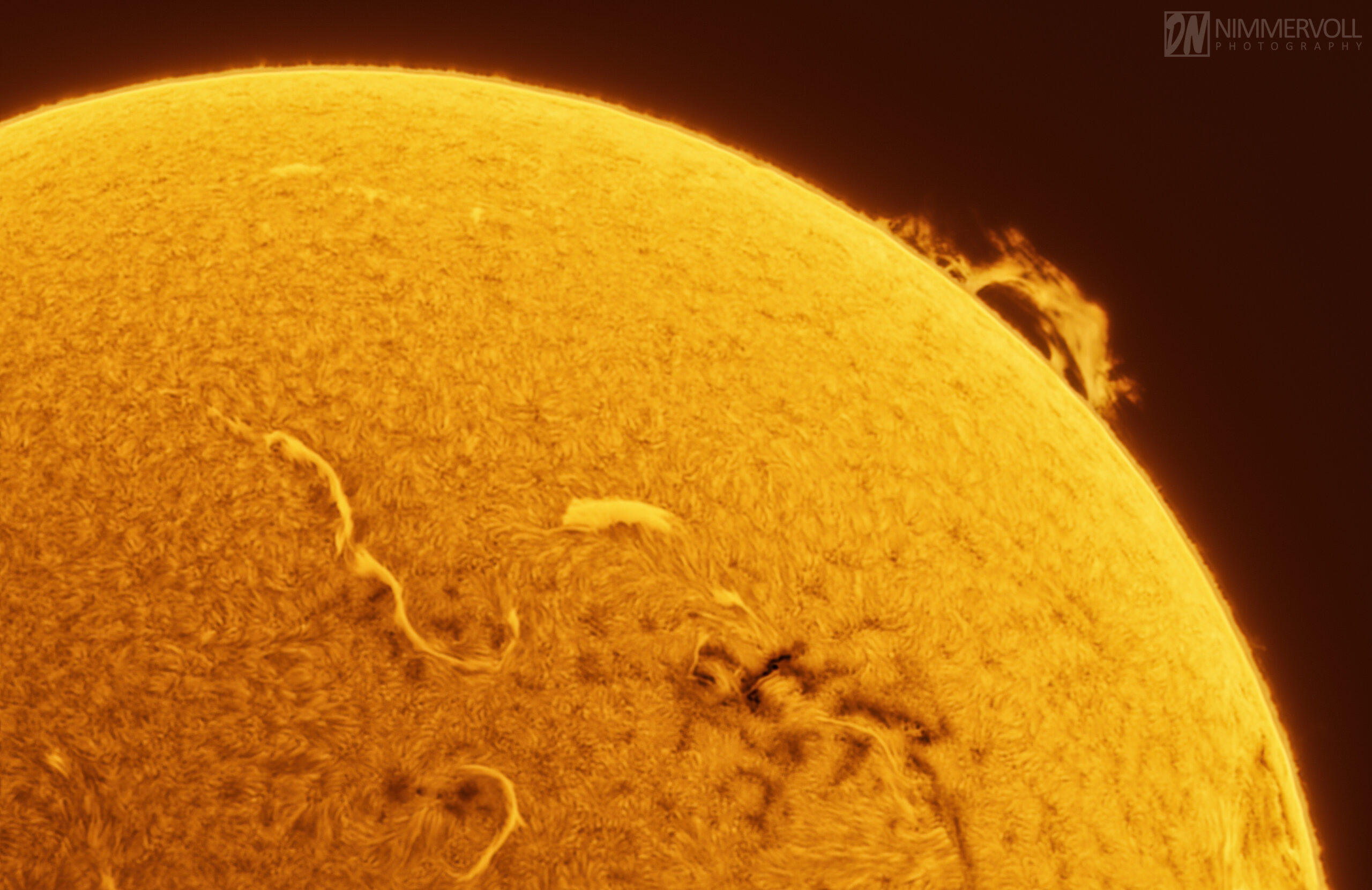 Sonne am 28. April 2025
