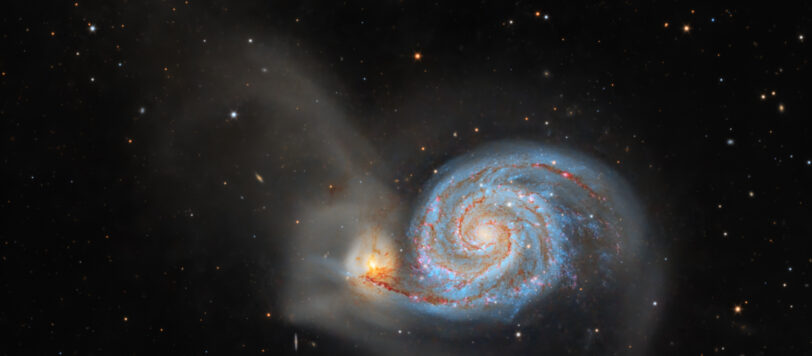 Messier 51 - Whirlpool Galaxie