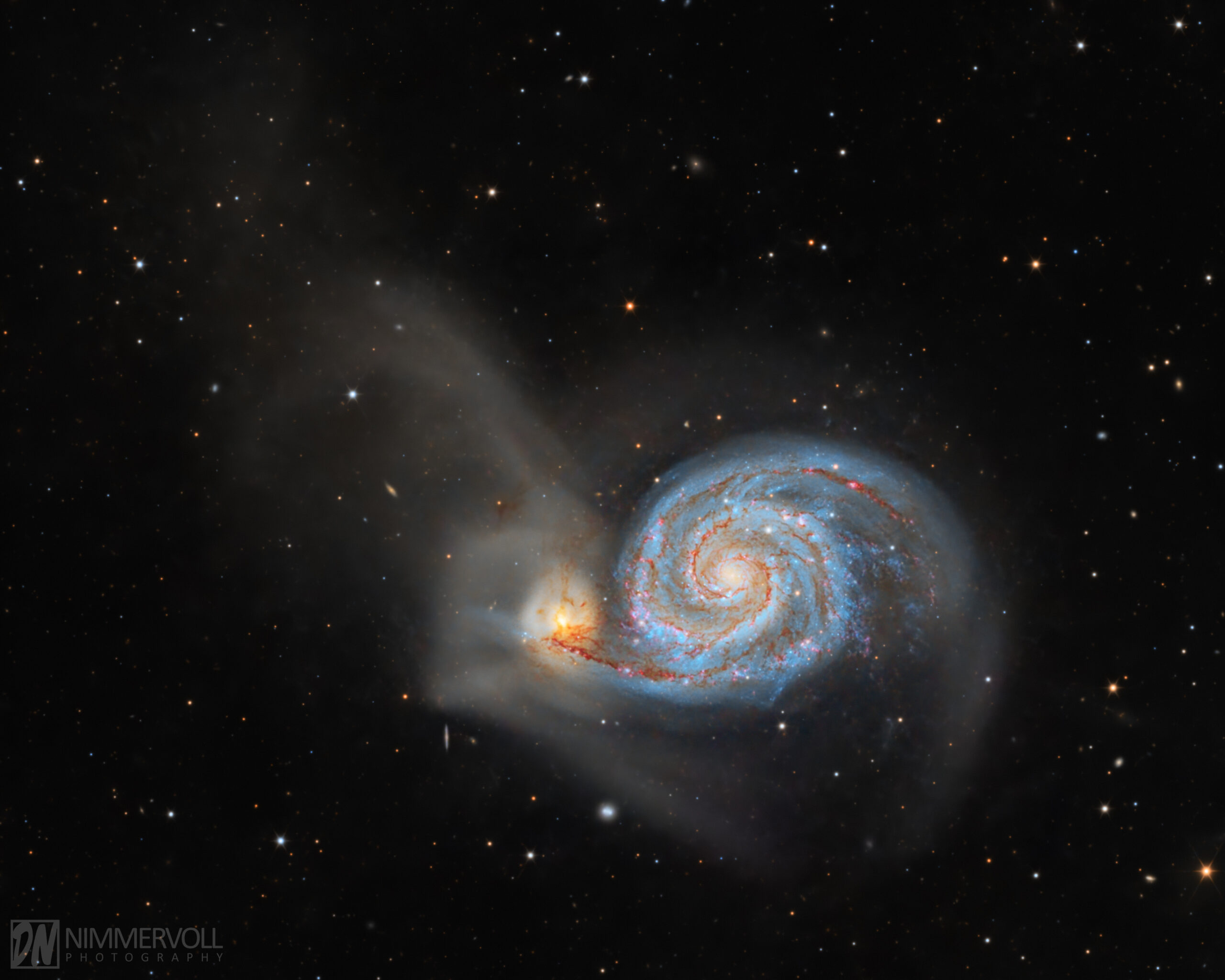 Messier 51 - Whirlpool Galaxie