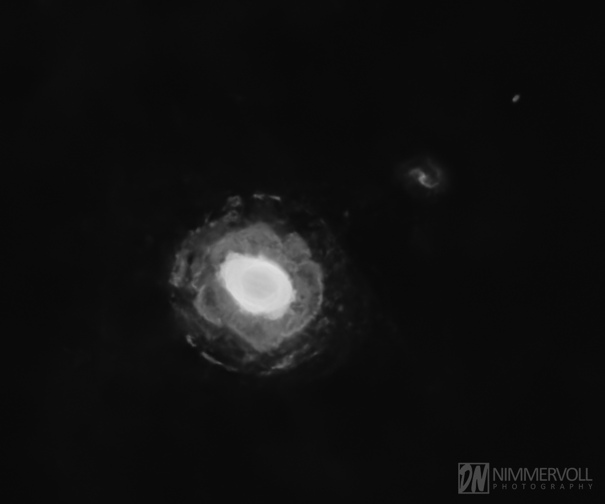 Messier 57 – ionisierte Wasserstoff Linie